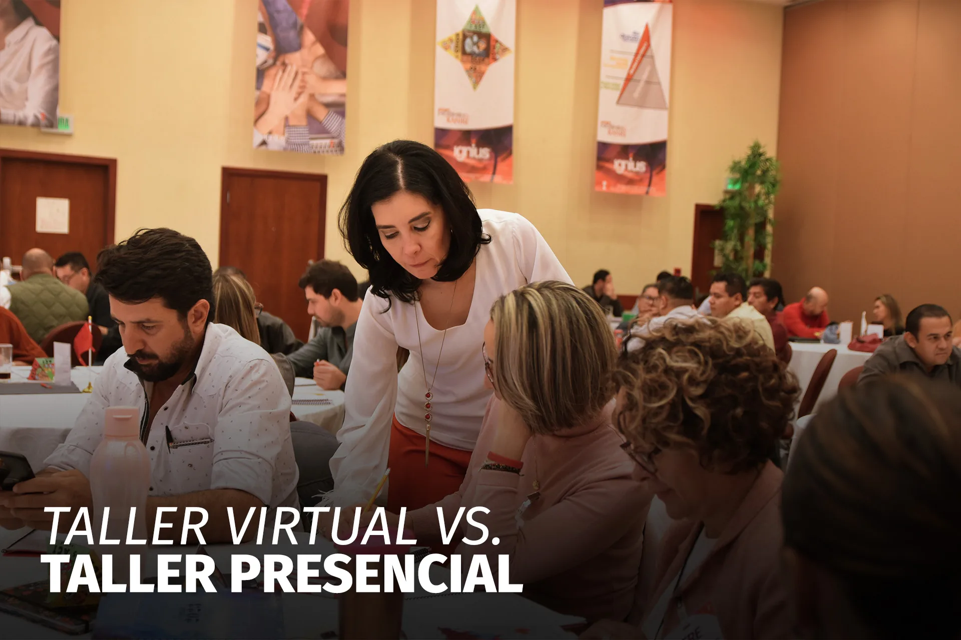 TALLER PRESENCIAL VS TALLER VIRTUAL